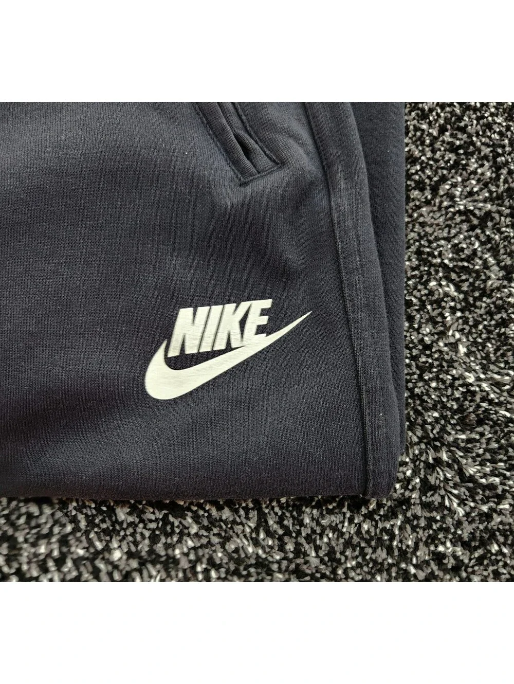 Vintage Y2K Nike Blue tag Men's tech Fleece Sweatpants Black 804862-010 Medium